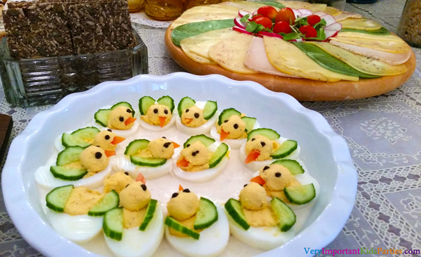 ביצים ברווזיות - מעדן שהוא גם יפה וגם טעים במיוחד